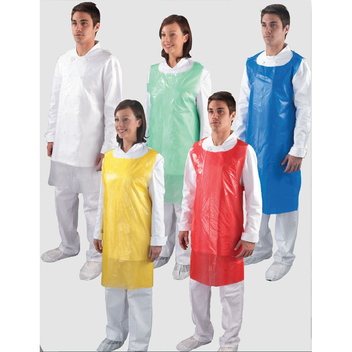 Disposable Aprons on a Roll 42" Roll of 200 BeSafe Supplies Ltd