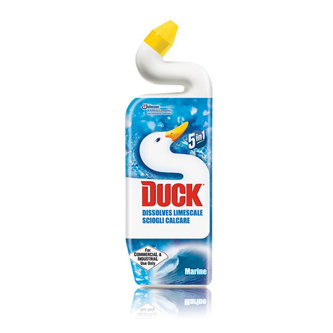 Toilet Duck 5 in 1 Toilet Cleaner 750ml - BeSafe Supplies Ltd
