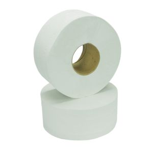 2ply Mini Jumbo Toilet Rolls 2.25" (150m) - Case of 12 - BeSafe Supplies Ltd