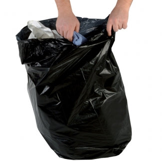 Black Super Heavy Refuse Sacks 90L - Bin Bags & Bin Liners