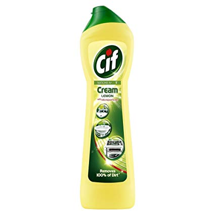 CIF Lemon Cream Cleaner 500ml - BeSafe Supplies Ltd