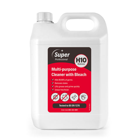Super Multi Purpose Cleaner With Bleach 5L - BeSafe Supplies Ltd