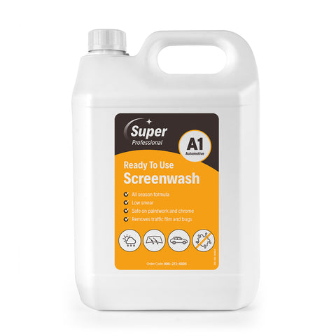Super Ready To Use Screenwash 5 Litre - BeSafe Supplies Ltd
