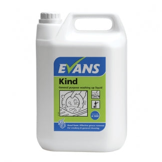 Evans Kind Washing Up liquid 1L - BeSafe Supplies Ltd