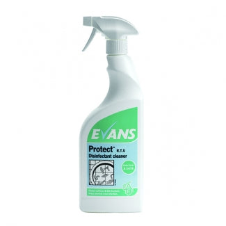 Evans Protect Disinfectant Cleaner 750ml - BeSafe Supplies Ltd