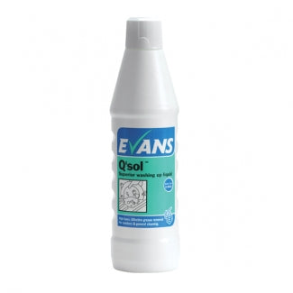 Evans Q'Sol Washing Up liquid 1L - BeSafe Supplies Ltd