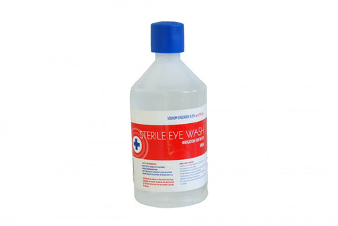 Eyewash Bottle 500ml - BeSafe Supplies Ltd
