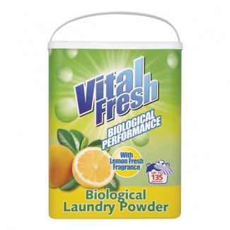 Vital Fresh Bio Laundry Powder 10KG / 135 Wash - BeSafe Supplies Ltd