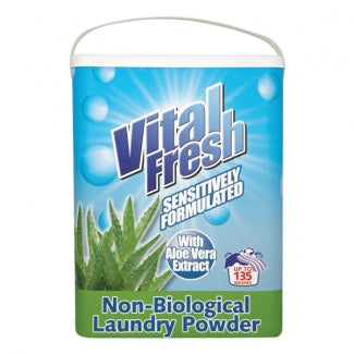 Vital Fresh Non Bio Laundry Powder 10KG / 135 Wash - BeSafe Supplies Ltd