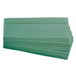 Green 1Ply C Fold Hand Towels- Case of 2640 - BeSafe Supplies Ltd