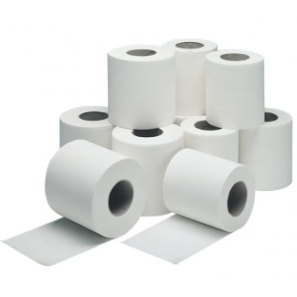 2 Ply 320 Sheet Toilet Rolls- Case of 36 - BeSafe Supplies Ltd