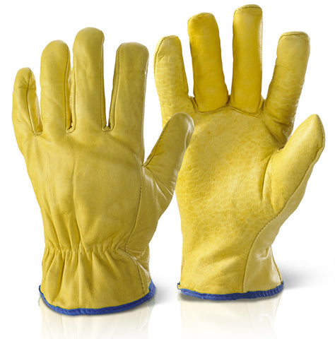 Leather Drivers Gloves - Pair - BeSafe Supplies Ltd
