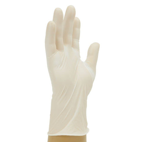Synthetic Stretch Vinyl Powder Free Disposable Gloves- Box of 100 - BeSafe Supplies Ltd