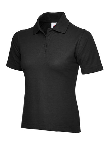 Ladies Polo Shirt Black - BeSafe Supplies Ltd