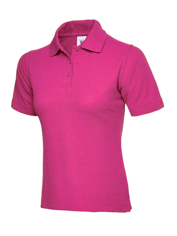Ladies Polo Shirt Pink - BeSafe Supplies Ltd