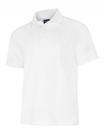 Delux Polo Shirt White - BeSafe Supplies Ltd