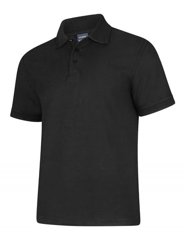 Delux Polo Shirt Black - BeSafe Supplies Ltd