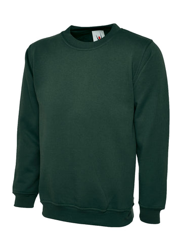 Classic Sweatshirt Bottle Green - BeSafe Supplies Ltd
