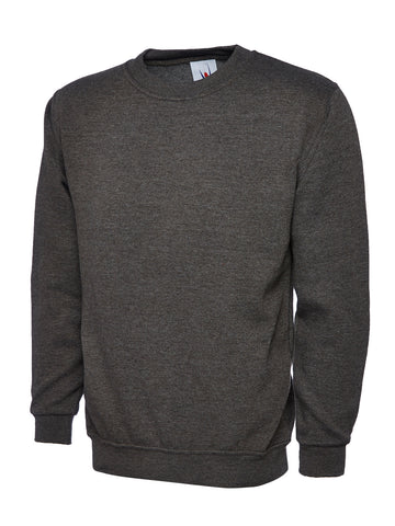 Classic Sweatshirt Charcoal - BeSafe Supplies Ltd
