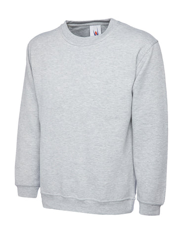 Classic Sweatshirt Grey - BeSafe Supplies Ltd