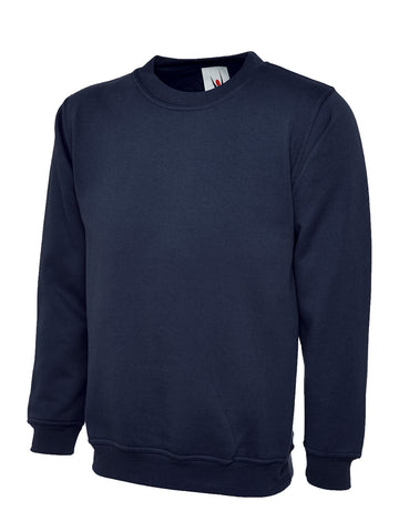 Classic Sweatshirt Navy - BeSafe Supplies Ltd