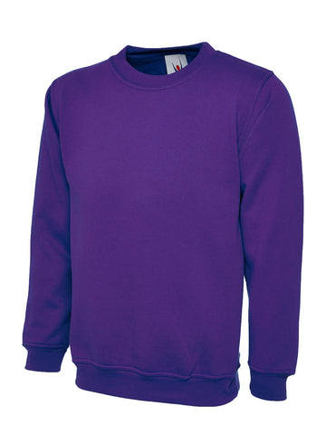 Classic Sweatshirt Purple - BeSafe Supplies Ltd