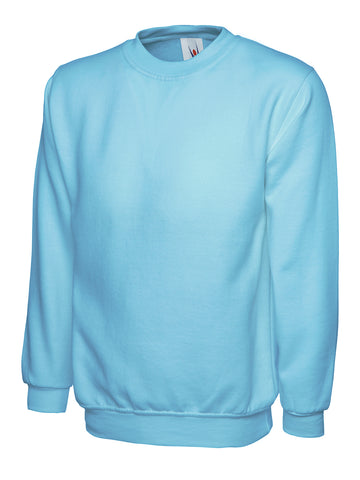 Classic Sweatshirt Sky Blue - BeSafe Supplies Ltd