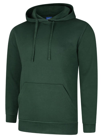 Delux Hooded Sweatshirt Bottle Green - BeSafe Supplies Ltd