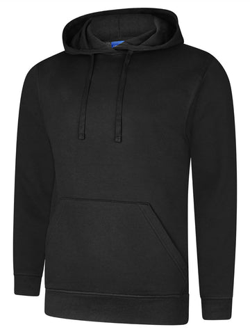 Delux Hooded Sweatshirt Black - BeSafe Supplies Ltd