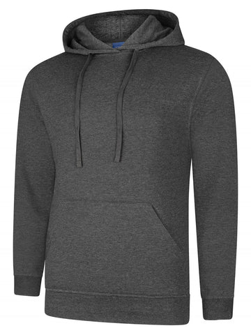 Delux Hooded Sweatshirt Charcoal - BeSafe Supplies Ltd