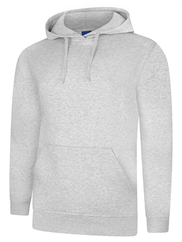 Delux Hooded Sweatshirt Grey - BeSafe Supplies Ltd