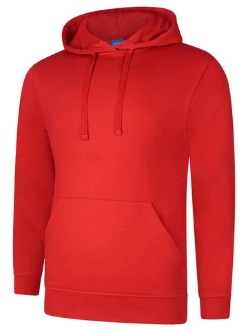 Delux Hooded Sweatshirt Red - BeSafe Supplies Ltd