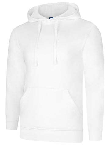Delux Hooded Sweatshirt White - BeSafe Supplies Ltd
