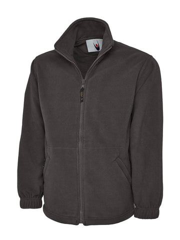Classic Full Zip Fleece Jacket Charcoal - BeSafe Supplies Ltd