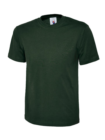 Classic T Shirt Bottle Green - BeSafe Supplies Ltd