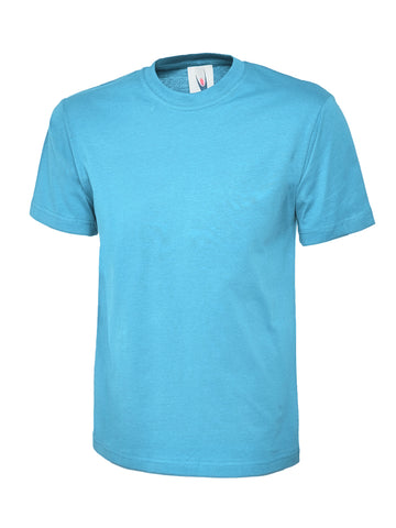 Classic T Shirt Sky Blue - BeSafe Supplies Ltd