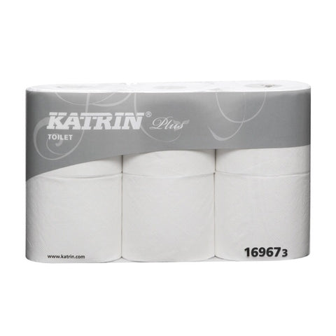 Katrin 3 Ply Luxury Toilet Rolls - Case of 42 - BeSafe Supplies Ltd